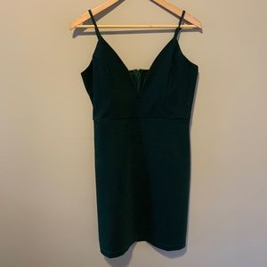 Forrest green dress